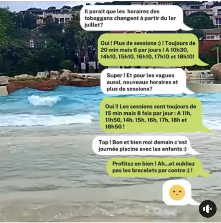 Les Restanques Vue Mer Roses 1070 Rez De Jardin Гримо Екстериор снимка